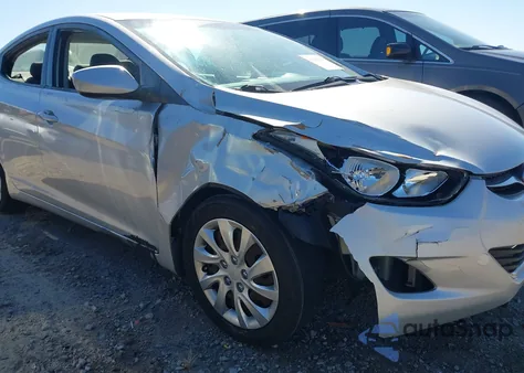 2012 Hyundai Elantra Gls (Ulsan Plant) from USA, damaged, VIN KMHDH4AE3CU258856